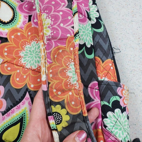 Vera Bradley Backpack floral paisley - Picture 8 of 12